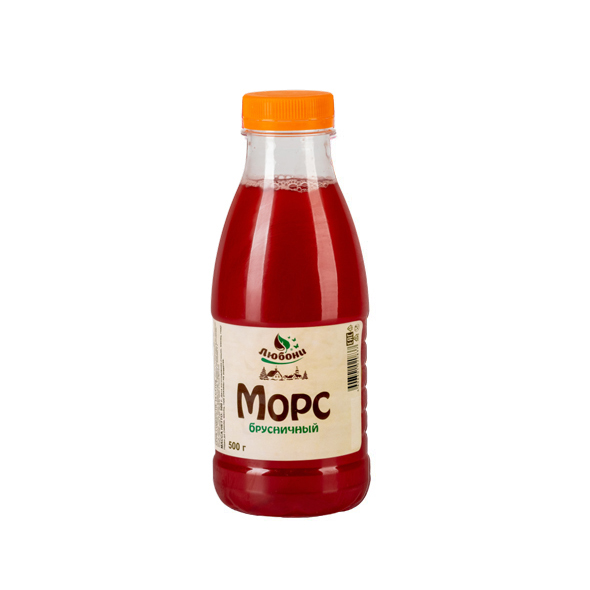 Морс брусничный 500г.