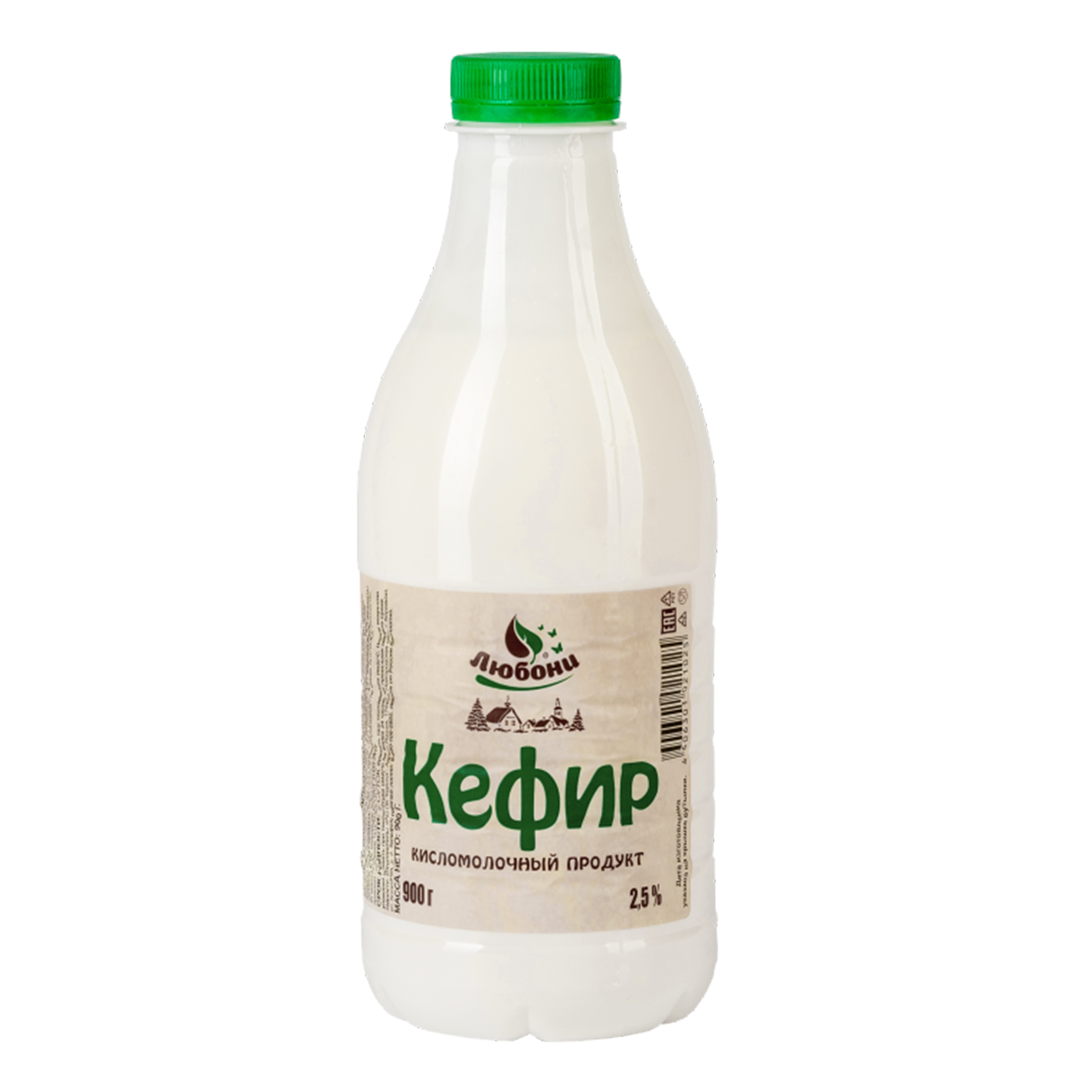 Кефир 2,5% 900 г.