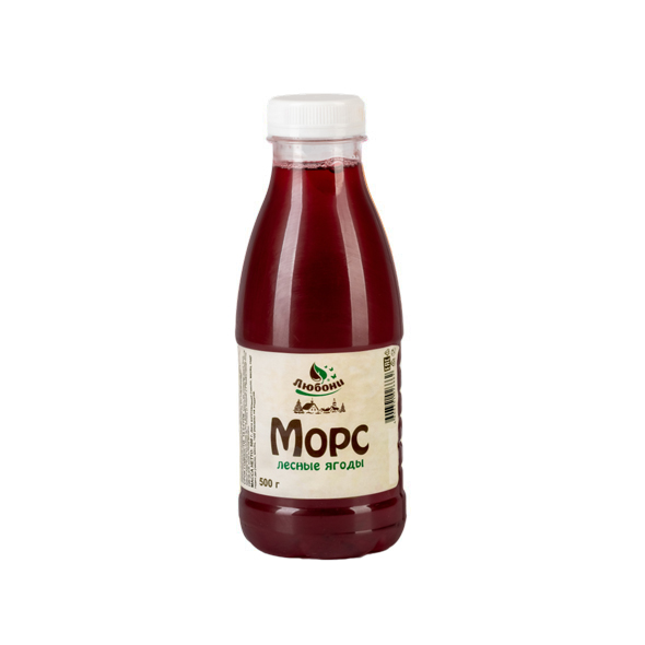 Морс лесные ягоды 500г.